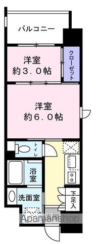 リビオメゾン西天満の間取り写真