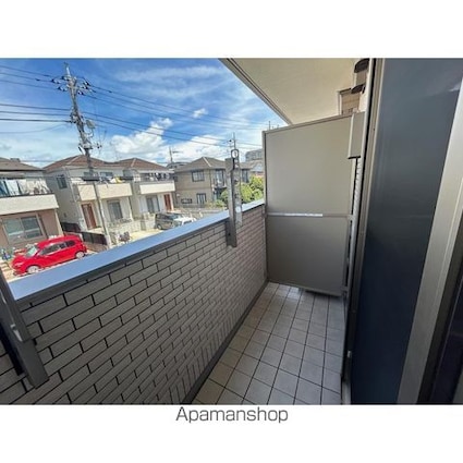 ハーモニー多摩平[2LDK/47.18m2]のバルコニー