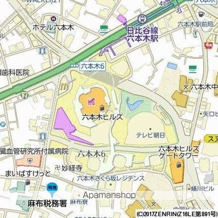 グランカーサ六本木[1R/66.34m2]のその他内装