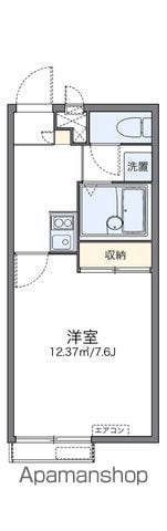 レオパレスKAKIZAWAの間取り写真