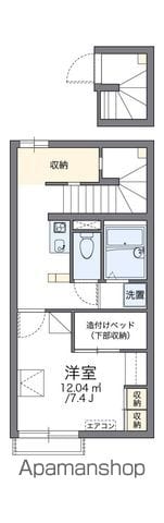 レオパレス東上宿の間取り