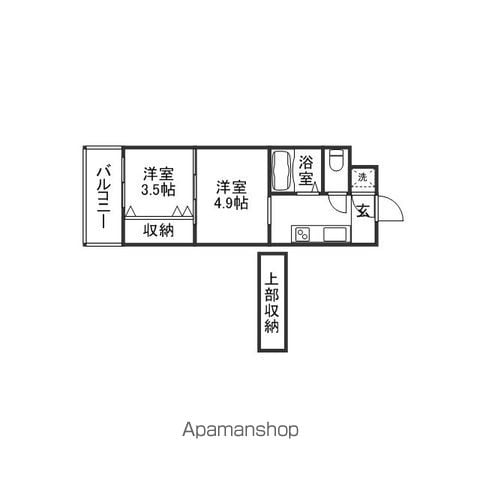 【ＮＯ．５５　ＷＥＳ－ＰＲＯＪＥＣＴ５５博多の間取り】