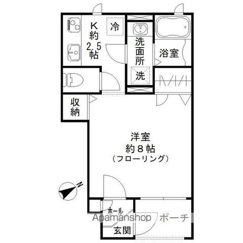 ソレイユ松陰の間取り写真