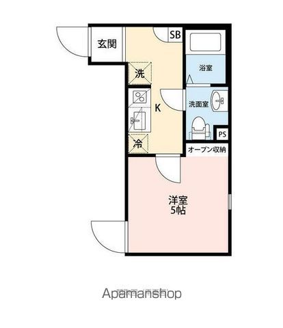 GLENWOOD浦和の間取り写真