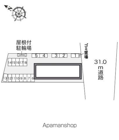 レオパレスフォンティーヌ 202 ｜ 千葉県香取市佐原イ2369-1（賃貸アパート1K・2階・28.02㎡） その18