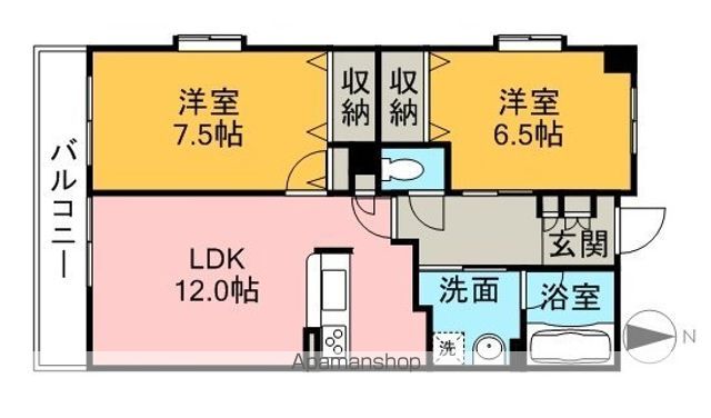 タロックス新居浜の間取り写真