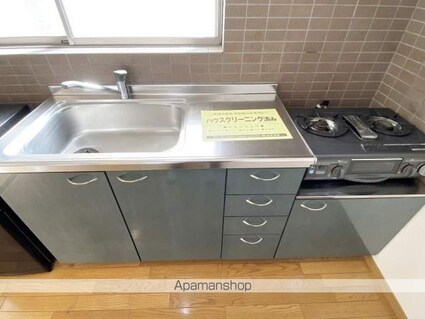 岡山県倉敷市老松町５丁目[1K/34m2]のキッチン