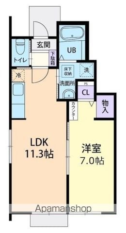 COGSWORTHの間取り写真