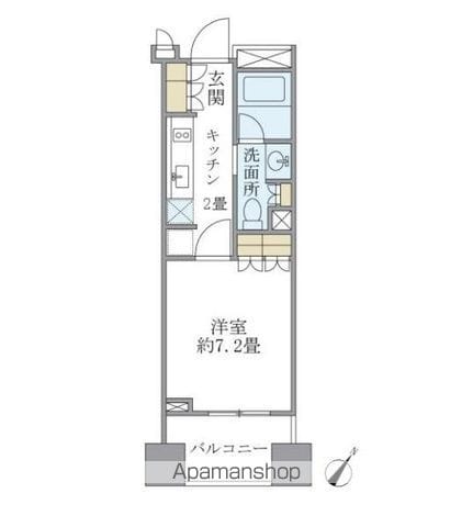 BRILLIA銀座IDの間取り写真