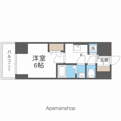 DIMUS新大阪の間取り写真