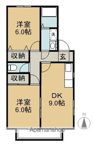ハイライズ石川の間取り写真