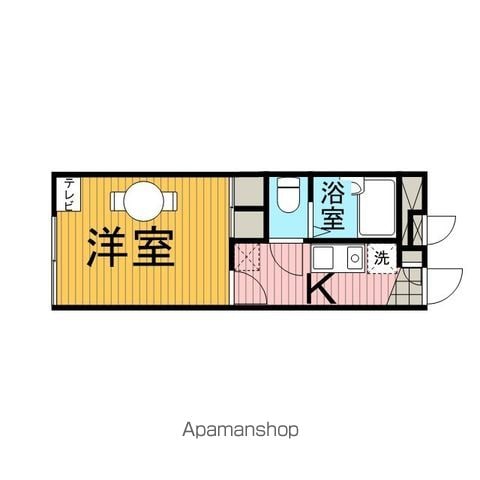 レオパレスグリーンハイツの間取り写真