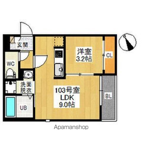 GRANDTIC WILLの間取り写真