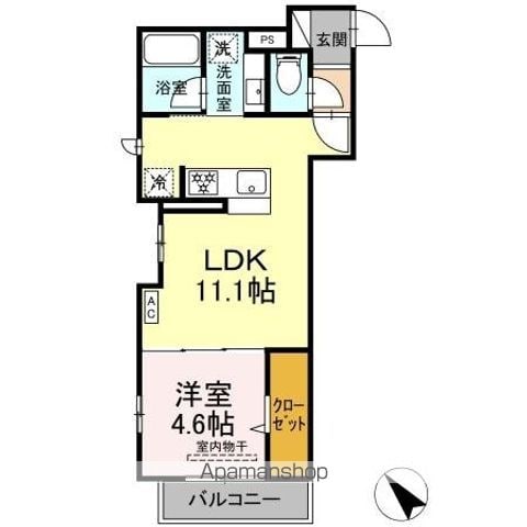 D’BLESS鶴見市場の間取り写真