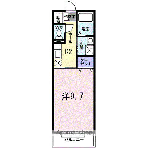 ＤＥＡＲＰＬＡＣＥ氷川台の間取り