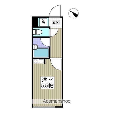 【ＦＬＡＴ５池上新町の間取り】