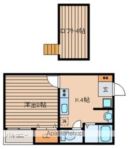 アルブル香椎宮前Ⅱの間取り