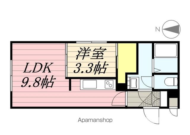 CENTRAL PARK南12条の間取り写真