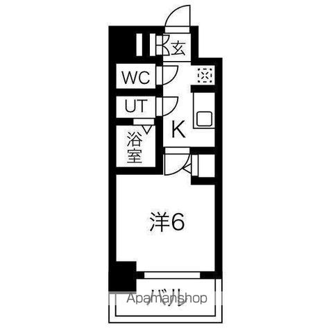 メイクス今池PRIMEの間取り写真