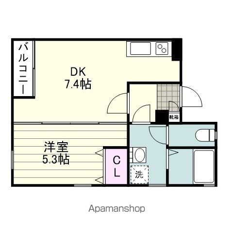アールエス真砂の間取り写真