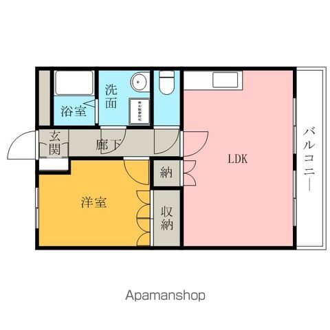 アシューレ東岸和田の間取り写真