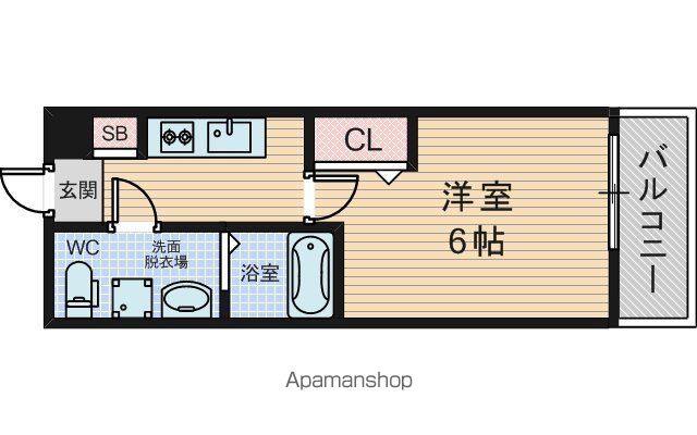 グランドロアール上新庄の間取り写真