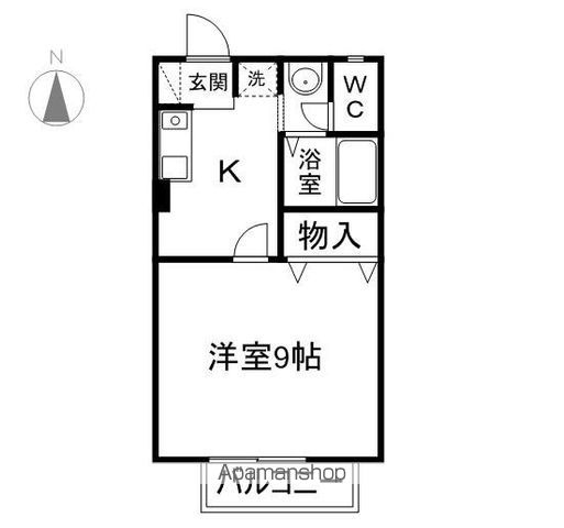 シャトレKの間取り写真