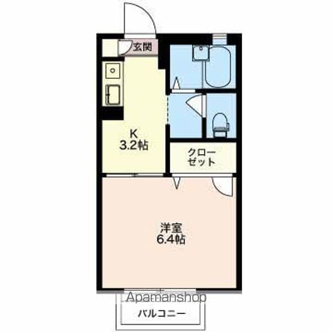 ソレイユ江原の間取り写真