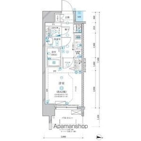 ディアレイシャス名古屋大須通南の間取り写真