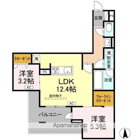 セレスティア上井草の間取り写真