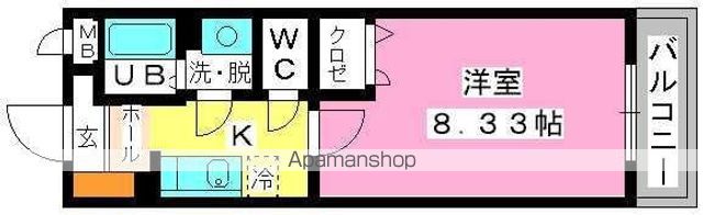 クリア吉塚の間取り写真