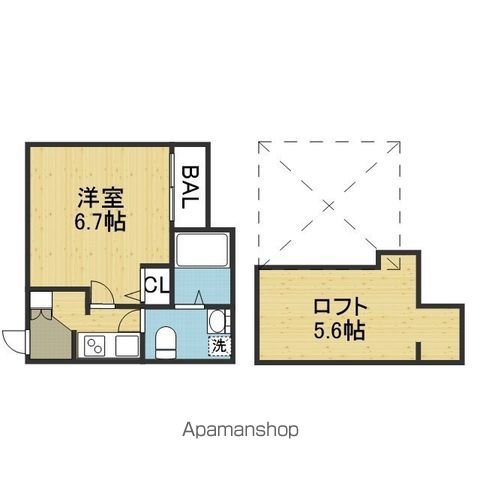 エルサチの間取り写真