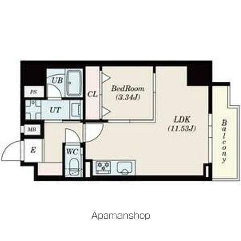 ＵＲＢＡＮＡＧＥ新横浜 701 ｜ 神奈川県横浜市港北区新横浜１丁目29-10（賃貸マンション1LDK・7階・38.05㎡） その2