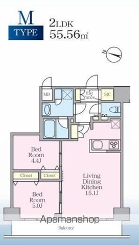 SーRESIDENCE板橋大山CLAIRの間取り写真