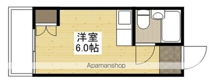 大州ビル[1R/18m2]の間取図