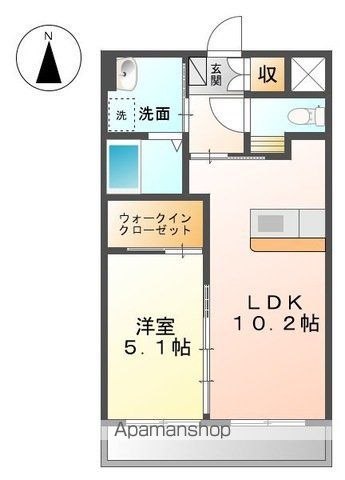 FLEURの間取り写真