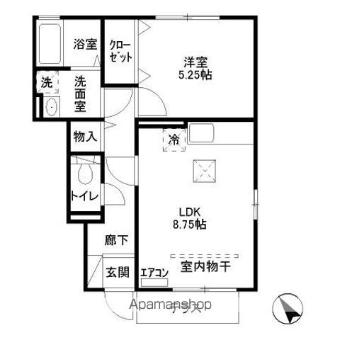 アルマリオの間取り写真