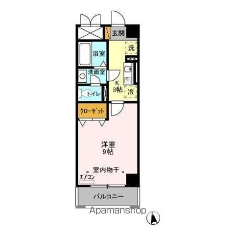 【柏市若柴のマンションの間取り】