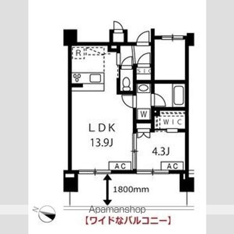 アジールコート池上の間取り