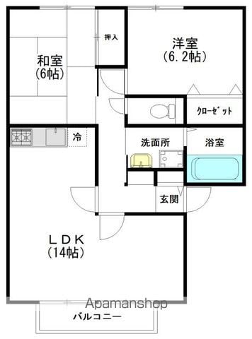 ウィンディア吉村の間取り写真