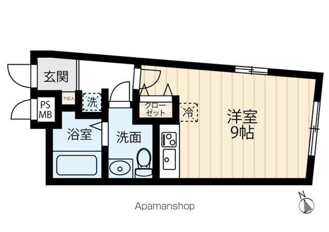 グランツ立川の間取り写真