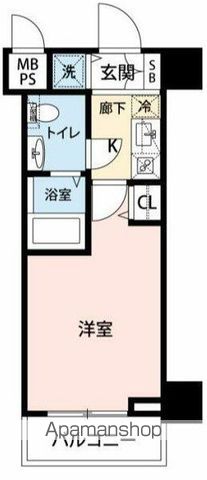 エクセリア旗の台の間取り写真