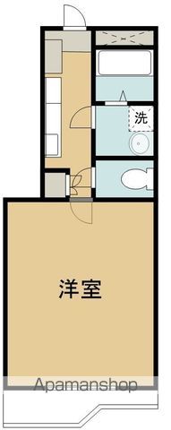 Kマンションの間取り写真