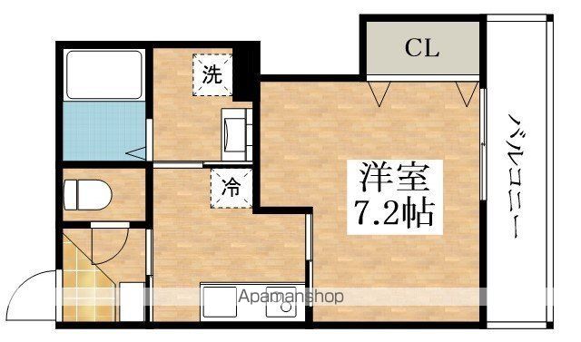 クレアール西今川の間取り写真