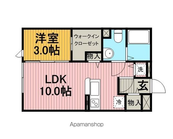 BLOSSOM GARDENIの間取り写真