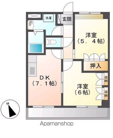 リバービューの間取り写真