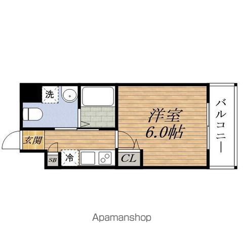 ライブ カーサ上新庄の間取り写真