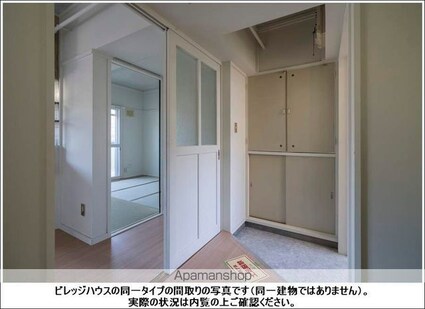 ビレッジハウス小川Ⅱ２号棟[3DK/53.08m2]の玄関