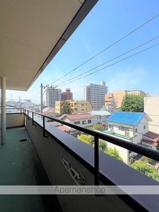 福島県福島市松木町[1K/27.2m2]のバルコニー