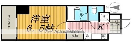 レジディア新御茶ノ水[1K/22.01m2]の間取図